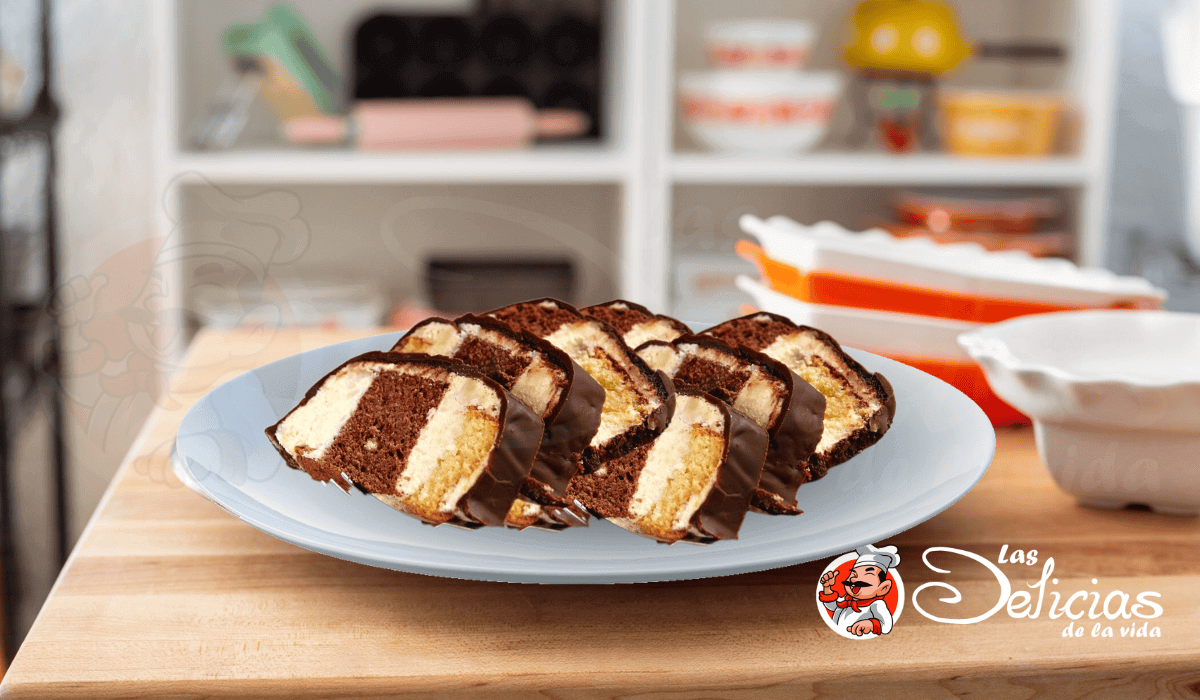 Receta de bizcocho marmoleado