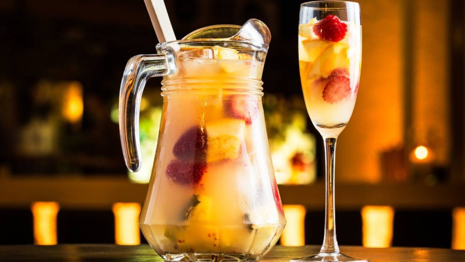 Sangría de cava dulce